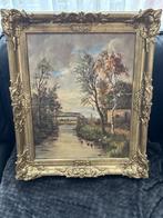 Schilderij landschap, Antiek en Kunst, Kunst | Schilderijen | Klassiek, Ophalen