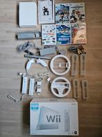 Nintendo Wii Set Compleet met Doos & Games, Spelcomputers en Games, Spelcomputers | Nintendo Wii, Ophalen of Verzenden, Gebruikt