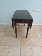 Oortafel met lade, tafel, inklapbare tafel, eettafel, Ophalen, Gebruikt, 100 tot 150 cm, 50 tot 100 cm