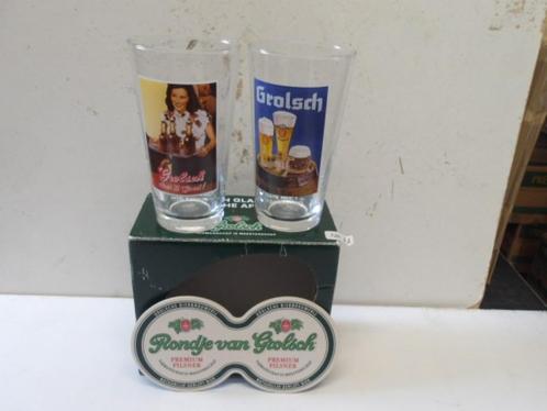 Grolsch glazenset (nr.11), Verzamelen, Biermerken, Nieuw, Glas of Glazen, Grolsch, Ophalen of Verzenden