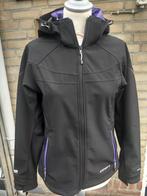 Icepeak, softshell jas, sport jasje, maat 36, zwart en paars, Icepeak, Overige kleuren, Overige typen, Ophalen of Verzenden