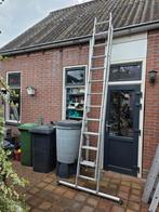 Altrex ladder 2x14 sporten ook in A stand te gebruiken, Doe-het-zelf en Verbouw, Ladders en Trappen, Ophalen, Gebruikt, Ladder