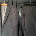 C&A Zwarte Gestreepte Pantalon Maat 50, Kleding | Heren, Kostuums en Colberts, Ophalen of Verzenden, Gedragen, Zwart