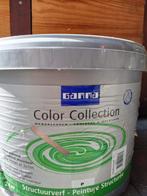 Structuur muurverf kleur creme, Doe-het-zelf en Verbouw, Verf, Beits en Lak, Minder dan 5 liter, Ophalen, Verf