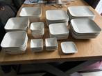 Servies wit, Huis en Inrichting, Keuken | Servies, Ophalen, Zo goed als nieuw, Overige stijlen, Bord(en)