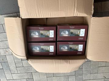 4x Konst Smide Torino Wandlampen - Nieuw beschikbaar voor biedingen