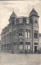 Oostburg Stadhuis met militairen erbij 1917, Zeeland, Gelopen, Voor 1920, Verzenden