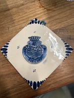 Vintage Wandtegel Zeeland Wapen, Ophalen of Verzenden
