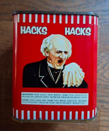 Origineel Hacks blikje  beschikbaar voor biedingen