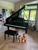 Yamaha vleugel – Perfecte staat | Incl. pianobank, Muziek en Instrumenten, Piano's, Ophalen, Zwart, Zo goed als nieuw, Hoogglans