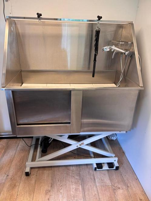 RVS hondenbad, Dieren en Toebehoren, Honden-accessoires, Zo goed als nieuw, Ophalen
