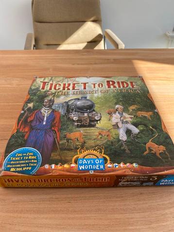 Ticket to Ride: Afrika - Heart of Africa beschikbaar voor biedingen