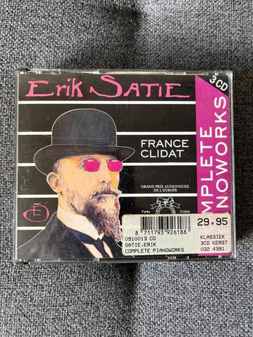 Erik Satie 3 dubbele cd beschikbaar voor biedingen