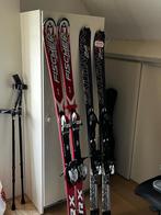 Ski's Fischer Fire 4 / Salomon 24 incl. stok.Prijs per stuk!, Ophalen, 160 tot 180 cm, Carve, Skiën