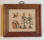 Native American Navajo zand schilderij "Overvloed", Antiek en Kunst, Ophalen of Verzenden