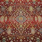 Nieuw perzisch wollen vloerkleed classic red, Perzisch klassiek oosters carpet, ., Crème, Ophalen of Verzenden