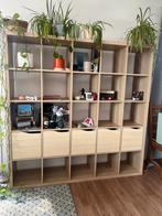 Kallax 5x5 Boekenkast met Deur Inzetstukken, Ophalen, 200 cm of meer, 150 tot 200 cm, Zo goed als nieuw