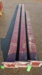 2 x Metalen koker staander met voetplaat ( 163 ), Doe-het-zelf en Verbouw, Metalen, Ophalen, Gebruikt, Nvt, Nvt