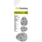 Snijmallen - Craftemotions - gras en eieren, Verzenden, Nieuw, Overige thema's, Pons of Mal