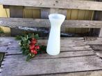 Vintage Hyacinthen Melkglas Vaas - Denemarken, Huis en Inrichting, Woonaccessoires | Vazen, Gebruikt, Wit, Ophalen of Verzenden