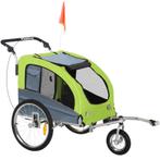 PawHut 2 in 1 hondenaanhanger fietskar jogger vlag regenhoes, Ophalen of Verzenden, Nieuw