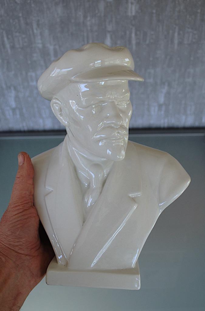 Lenin Porselein Buste ​Herend Groot, Antiek en Kunst, Curiosa en Brocante, Ophalen of Verzenden