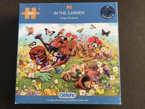 Gibsons Puzzel In the Garden 500 stukjes, Hobby en Vrije tijd, Denksport en Puzzels, Legpuzzel, 500 t/m 1500 stukjes, Ophalen of Verzenden