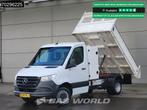 Mercedes Sprinter 516 CDI Kipper met Kist Dubbellucht 3,5t T, Auto's, Bestelauto's, Stof, Gebruikt, Euro 6, Mercedes-Benz