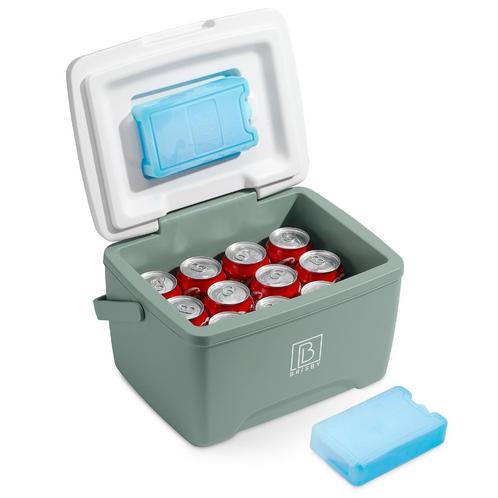 Brisby 8L Koelbox Uniek Desing met 2 Kloelelementen - GROEN, Caravans en Kamperen, Koelboxen, Nieuw, Koelbox, Koelelement, Verzenden