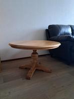 Licht houten salontafel, Gebruikt, 50 tot 100 cm, 50 tot 75 cm, Rond