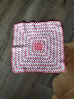 Handgehaakt baby dekentje, Ophalen of Verzenden, Nieuw, Wieg