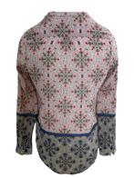 Emily van den Bergh shirt lange mouw L, Kleding | Dames, Blouses en Tunieken, Blauw, Ophalen of Verzenden, Zo goed als nieuw