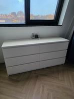 Witte ladekast, Huis en Inrichting, Kasten | Dressoirs, Ophalen, Gebruikt, 100 tot 150 cm, Kunststof