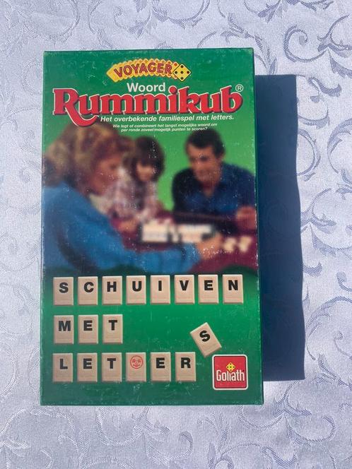 WOORD RUMMIKUB VOYAGER van Goliath zie meer reisspellen, Hobby en Vrije tijd, Gezelschapsspellen | Overige, Zo goed als nieuw