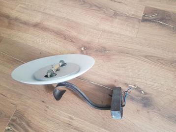 Bronskleurige LED wandlampen (2 stuks) beschikbaar voor biedingen