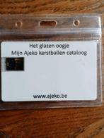 te koop stick met informatie over ajeco kerstballen, Diversen, Ophalen of Verzenden, Gebruikt