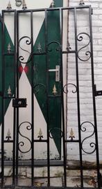 smeedijzeren hekwerk poort, Met poort, Ophalen of Verzenden, Zo goed als nieuw, Sierhekwerk