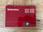 BMW E9 3.0 CSi Gebruikershandleiding (Duits) - Goede staat, Ophalen of Verzenden, Gebruikt, BMW
