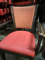 42 Restaurant Vervoort/Ton Stoelen | Nog goed !, Ophalen, Gebruikt, Vijf, Zes of meer stoelen, Rood