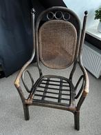 Thonet stoel, vintage bamboe rotan stoel, Ophalen