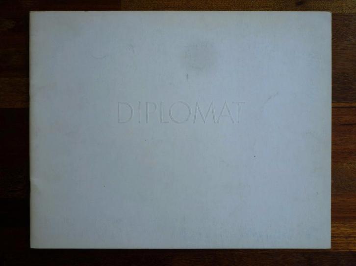 Opel Diplomat (1972), Boeken, Auto's | Folders en Tijdschriften, Zo goed als nieuw, Opel, Ophalen of Verzenden