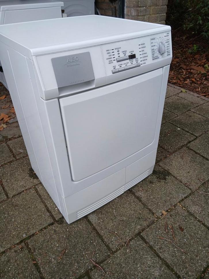 condensdroger Aeg lavatherm 7kg energie-B, Witgoed en Apparatuur, Wasdrogers, Gebruikt, Condens, Voorlader, 6 tot 8 kg, Minder dan 85 cm