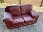 Nicoletti leren 2-zits bank, Huis en Inrichting, Ophalen, Gebruikt, Tijdloos klassiek met moderne, warme uitstraling, 150 tot 200 cm