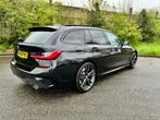 BMW 3-Serie Touring 330i 258pk Aut 2020 Zwart Pano M-Sport, Auto's, Origineel Nederlands, Te koop, 5 stoelen, 14 km/l