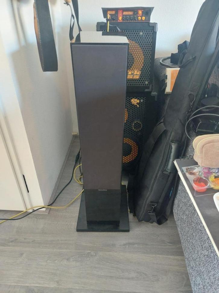 B&W CM9 Piano zwart (paar/ 2 luidsprekers), Audio, Tv en Foto, Luidsprekers, Gebruikt, Front, Rear of Stereo speakers, 120 watt of meer