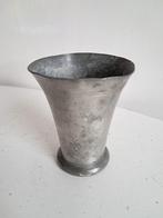 20. Antieke Tinnen Vaasje, Ophalen of Verzenden