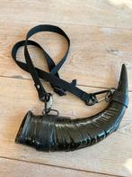 Hoorn Buffelhoorn, Muziek en Instrumenten, Blaasinstrumenten | Hoorns, Ophalen of Verzenden, Gebruikt