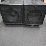 HK LINEAR 3 18 inch subs, Audio, Tv en Foto, Luidsprekers, Gebruikt, Subwoofer, 120 watt of meer, Ophalen