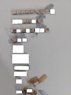 Nomination verschillende van letters tot figuren in goud, Overige merken, Nieuw, Ophalen of Verzenden, 4 bedels of meer