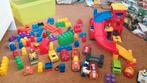 Verschillende auto's, blokken en garage van mega blocks., Ophalen, Zo goed als nieuw